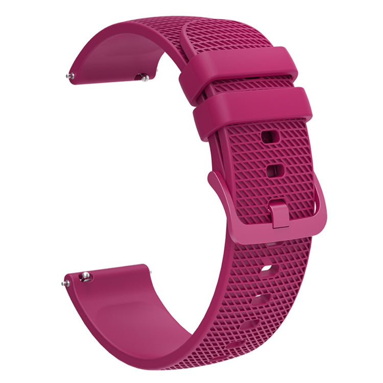 Meget Sejt Silikone Universal Rem passer til Garmin Smartwatch - Pink#serie_10