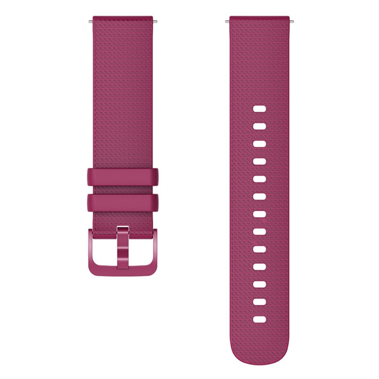 Meget Sejt Silikone Universal Rem passer til Garmin Smartwatch - Pink#serie_10