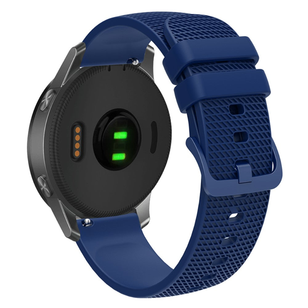 Sejt Silikone Universal Rem passer til Smartwatch - Blå#serie_4