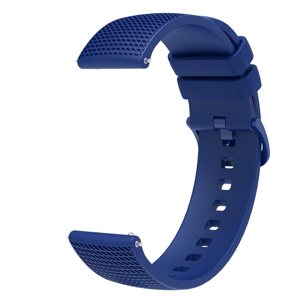 Sejt Silikone Universal Rem passer til Smartwatch - Blå#serie_4