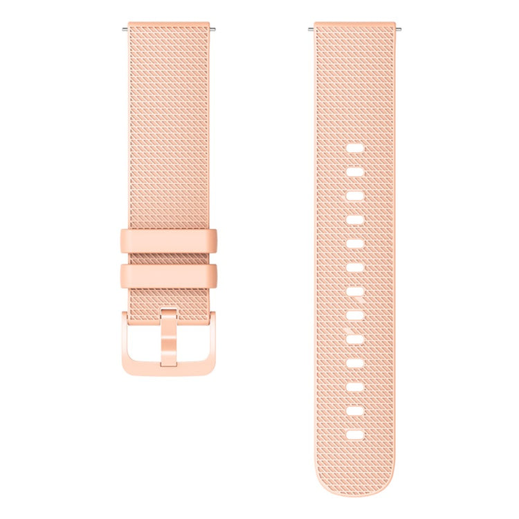 Sejt Silikone Universal Rem passer til Smartwatch - Pink#serie_6