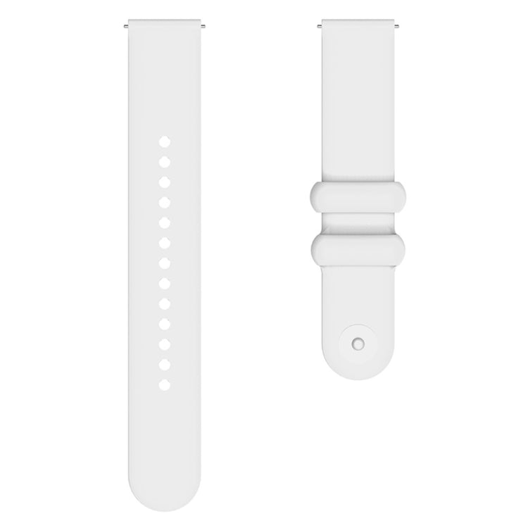 Komfortabel Silikone Universal Rem passer til Garmin Smartwatch - Hvid#serie_2