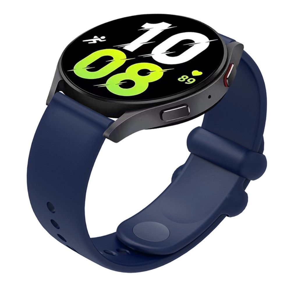 Komfortabel Silikone Universal Rem passer til Garmin Smartwatch - Blå#serie_4