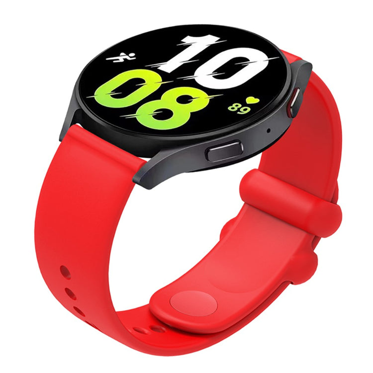 Komfortabel Silikone Universal Rem passer til Garmin Smartwatch - Rød#serie_6