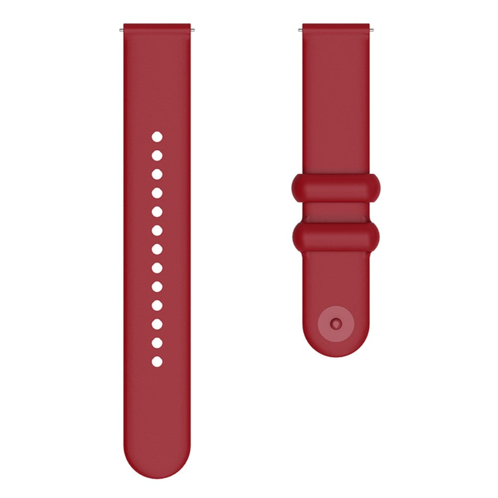 Komfortabel Silikone Universal Rem passer til Garmin Smartwatch - Rød#serie_9