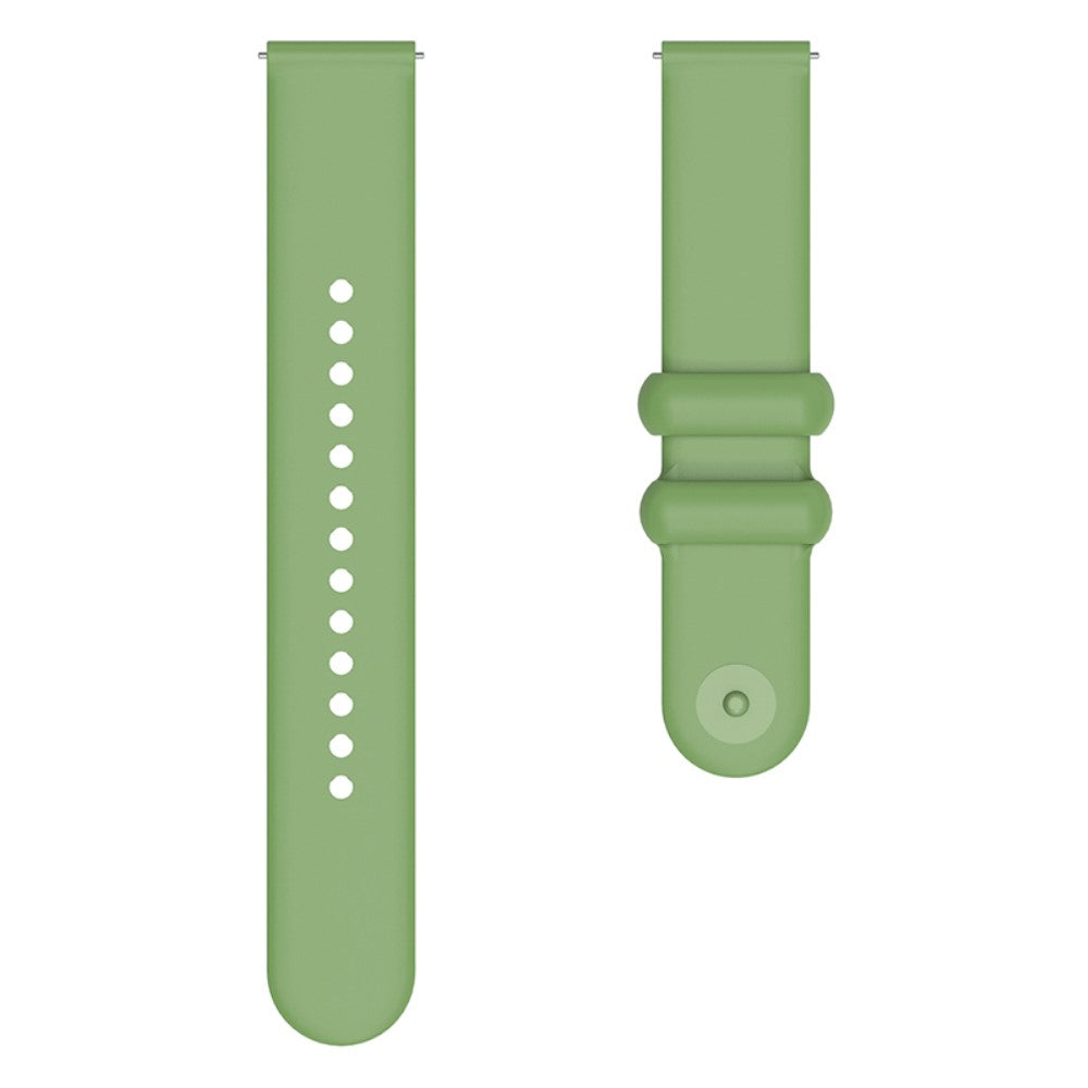 Komfortabel Silikone Universal Rem passer til Garmin Smartwatch - Grøn#serie_10
