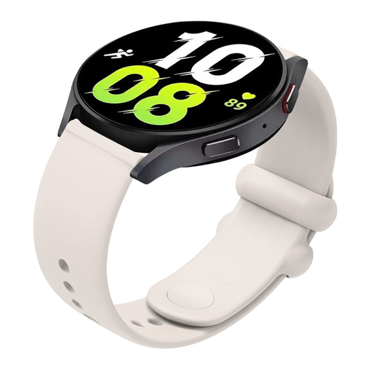 Komfortabel Silikone Universal Rem passer til Garmin Smartwatch - Hvid#serie_11