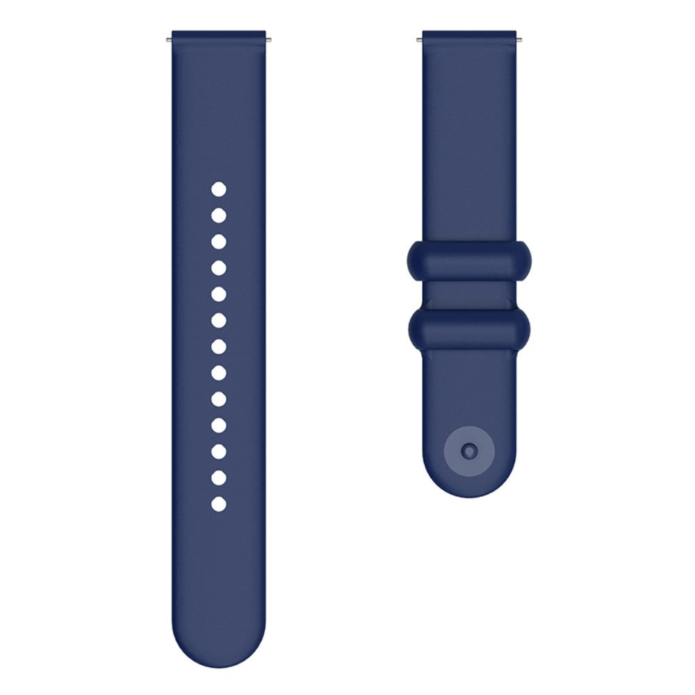 Flot Silikone Universal Rem passer til Smartwatch - Blå#serie_5