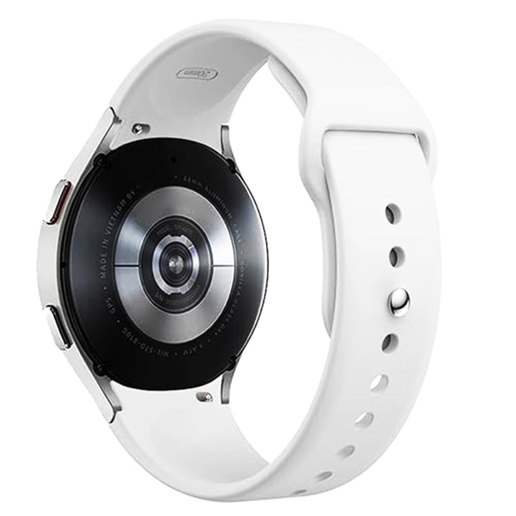 Meget Smuk Silikone Universal Rem passer til Samsung Smartwatch - Hvid#serie_2