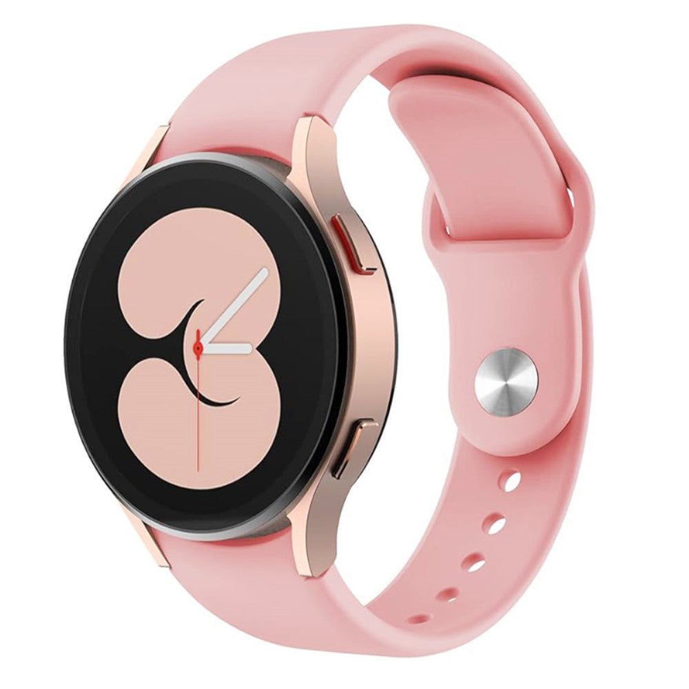 Meget Smuk Silikone Universal Rem passer til Samsung Smartwatch - Pink#serie_3