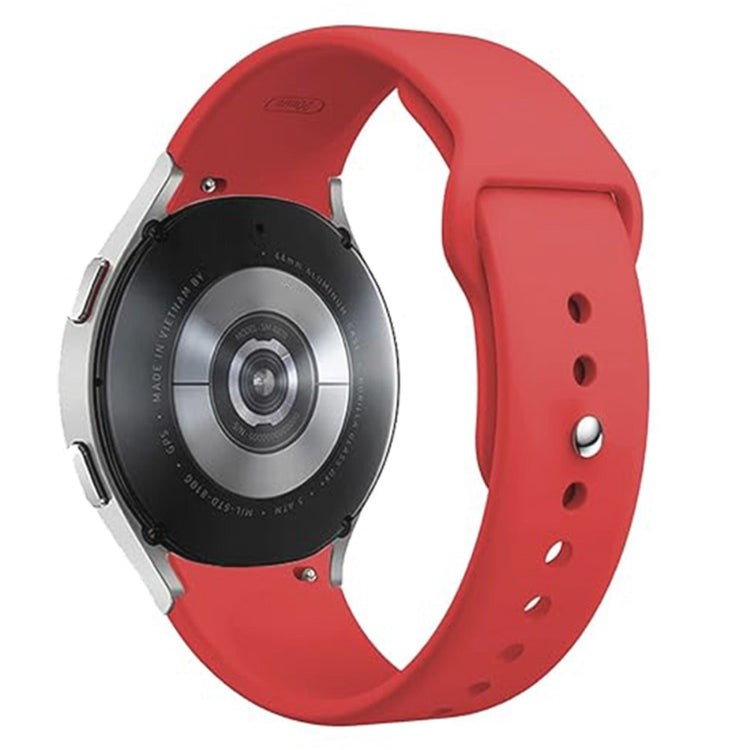 Meget Smuk Silikone Universal Rem passer til Samsung Smartwatch - Rød#serie_5