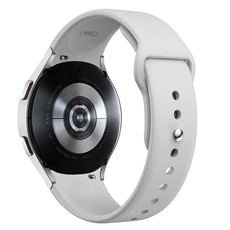Meget Smuk Silikone Universal Rem passer til Samsung Smartwatch - Sølv#serie_6