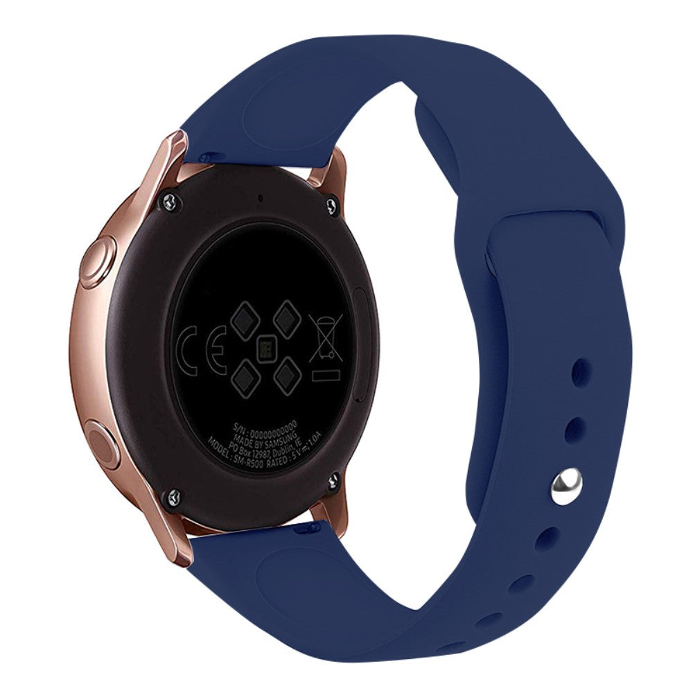 Super Kønt Silikone Universal Rem passer til Smartwatch - Blå#serie_14