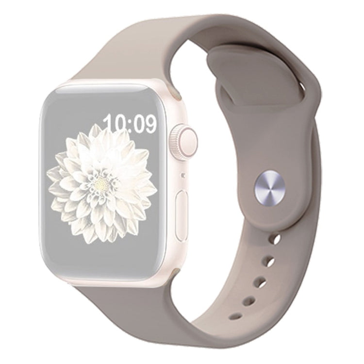 Helt Vildt Godt Silikone Universal Rem passer til Apple Smartwatch - Sølv#serie_8