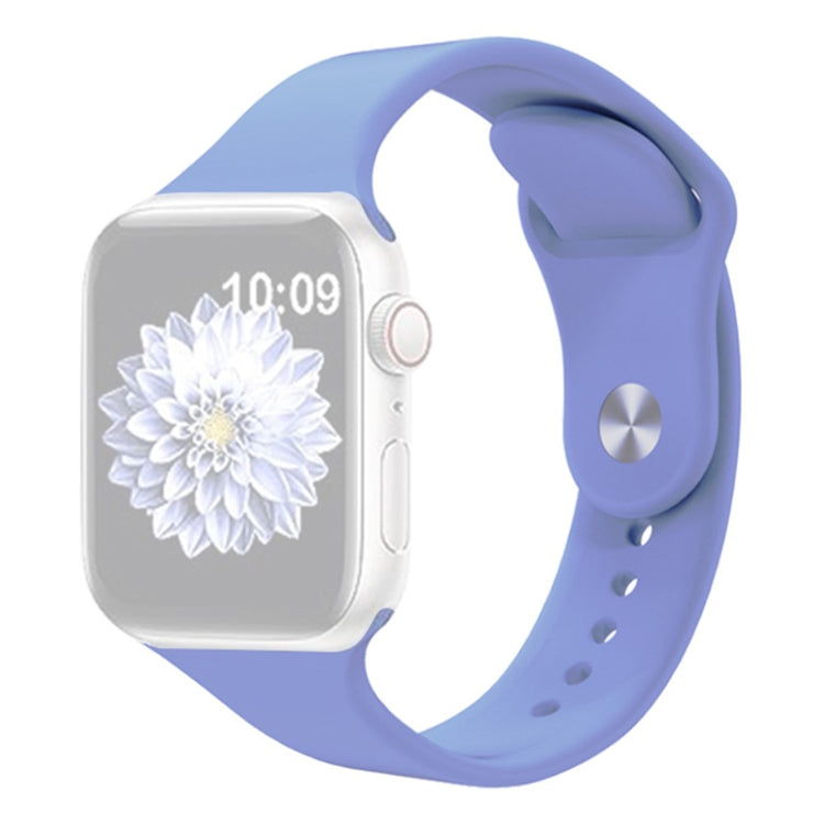 Helt Vildt Godt Silikone Universal Rem passer til Apple Smartwatch - Lilla#serie_15