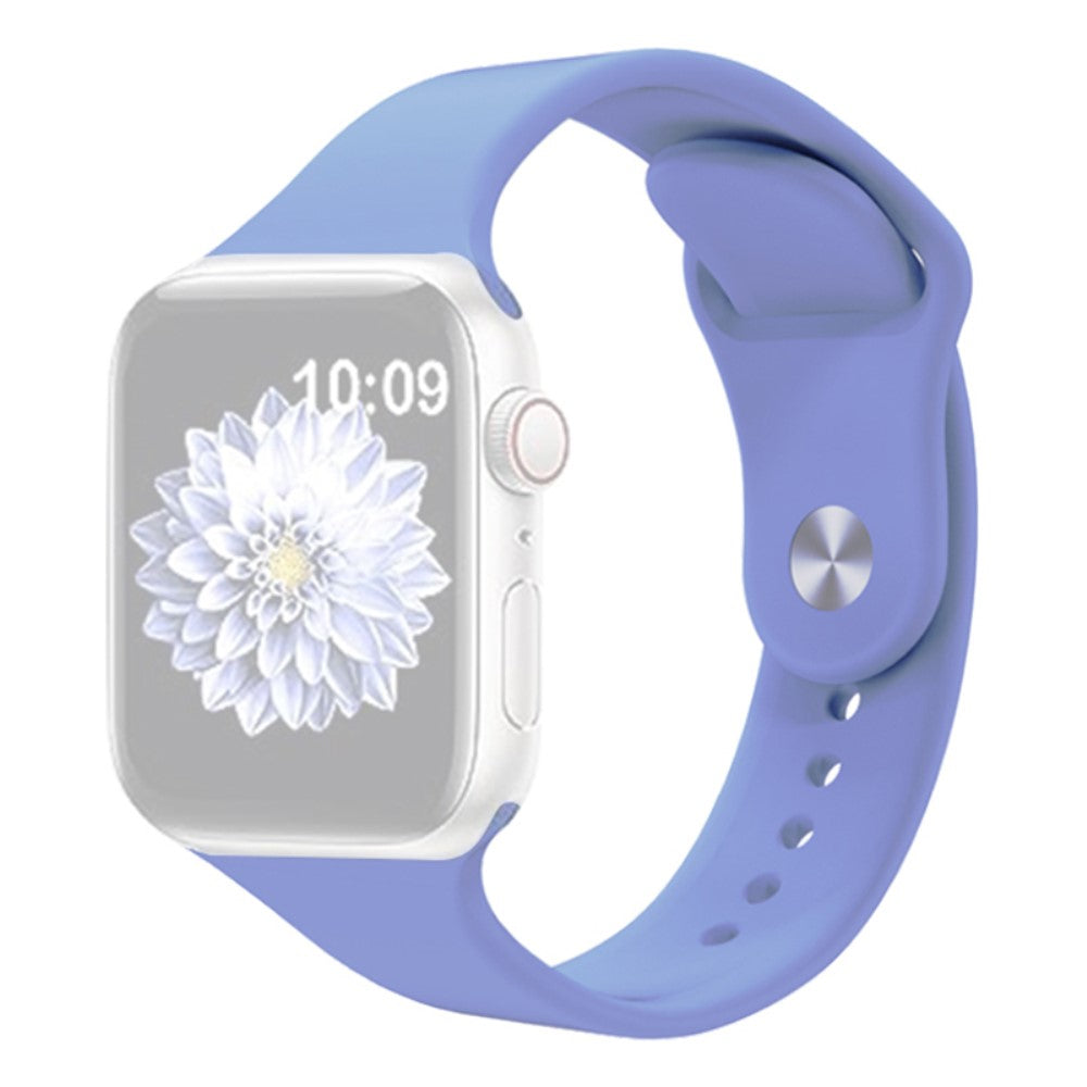 Fantastisk Silikone Universal Rem passer til Apple Smartwatch - Lilla#serie_1