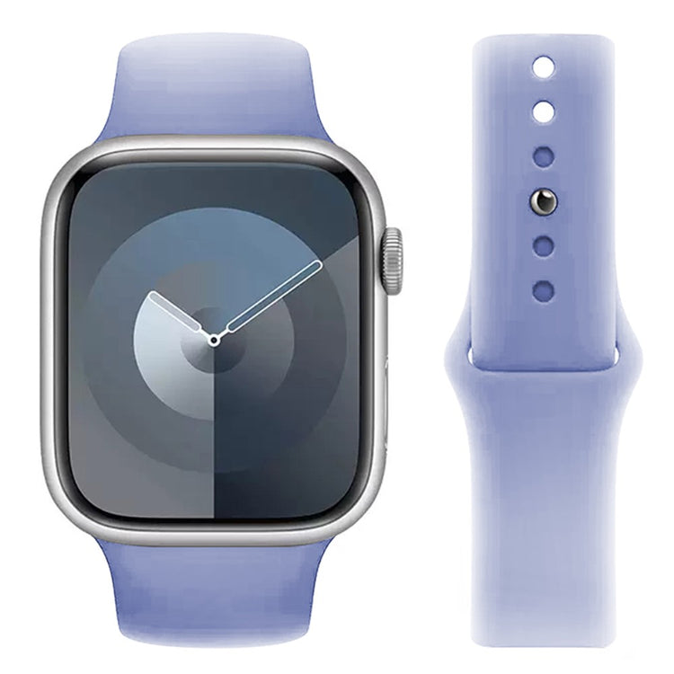 Fantastisk Silikone Universal Rem passer til Apple Smartwatch - Lilla#serie_1