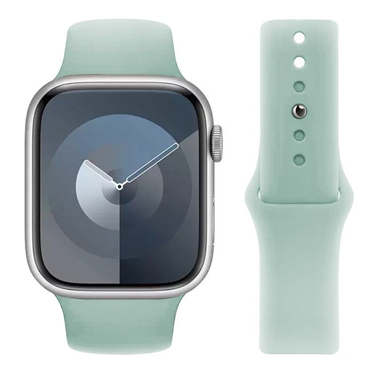 Fantastisk Silikone Universal Rem passer til Apple Smartwatch - Blå#serie_6