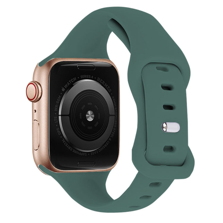 Helt Vildt Cool Silikone Universal Rem passer til Apple Smartwatch - Grøn#serie_11