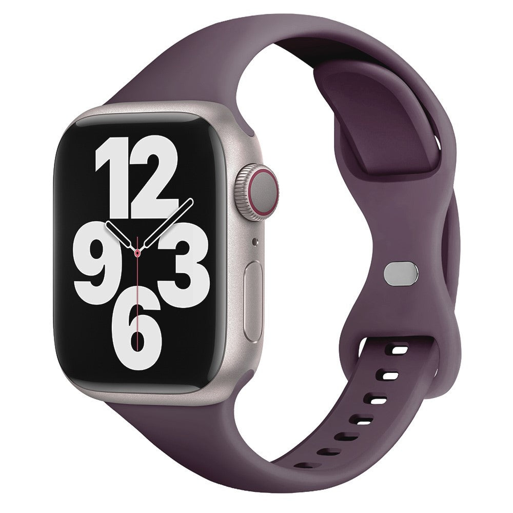 Helt Vildt Cool Silikone Universal Rem passer til Apple Smartwatch - Lilla#serie_15