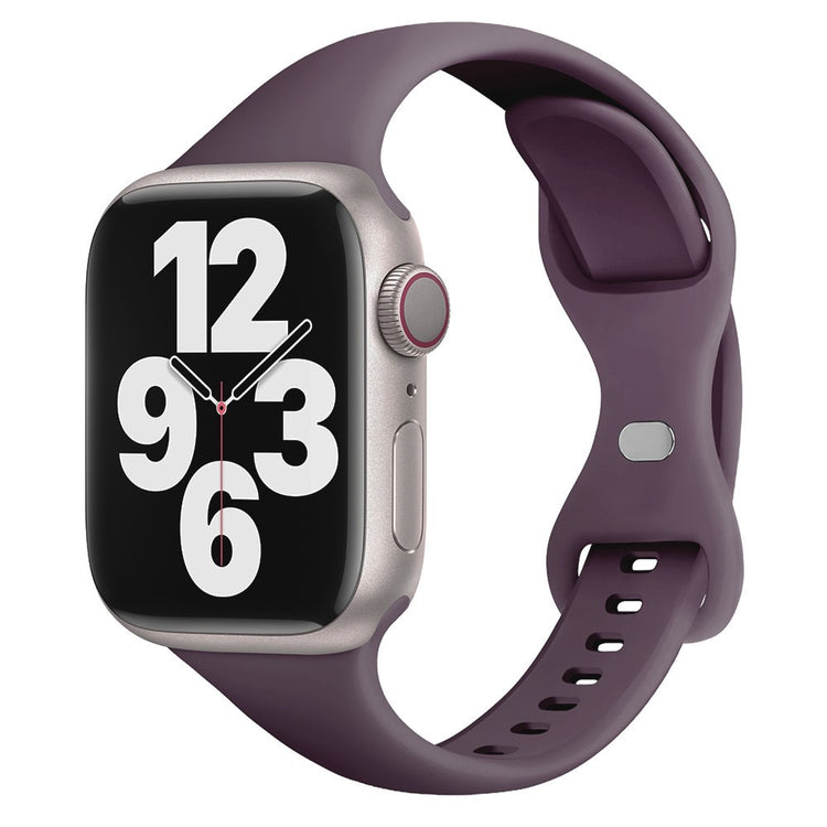 Helt Vildt Cool Silikone Universal Rem passer til Apple Smartwatch - Lilla#serie_15