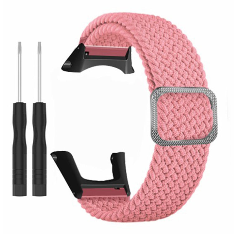 Glimrende Nylon Universal Rem passer til Suunto Smartwatch - Pink#serie_4