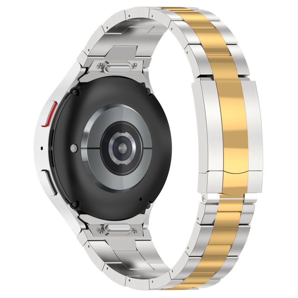 Helt Vildt Hårdfør Metal Universal Rem passer til Samsung Smartwatch - Guld#serie_1