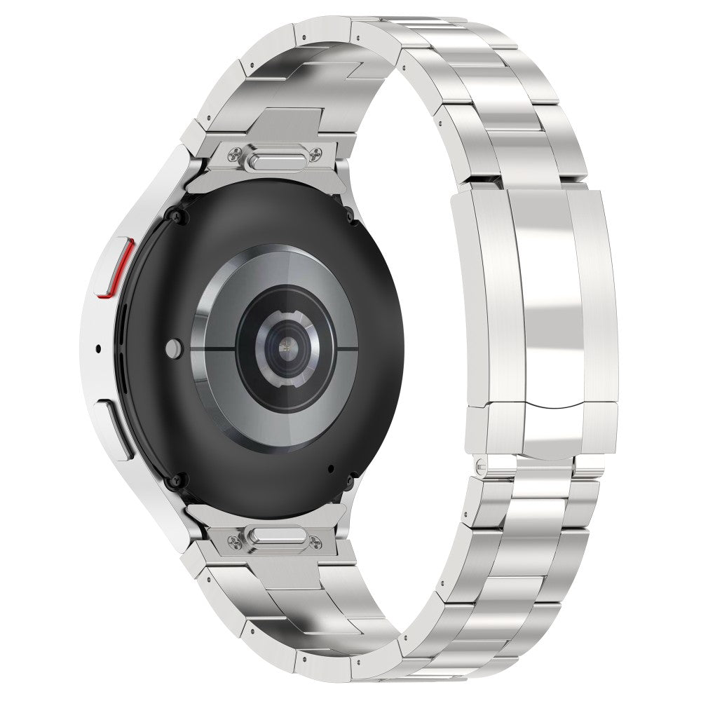 Helt Vildt Hårdfør Metal Universal Rem passer til Samsung Smartwatch - Sølv#serie_3