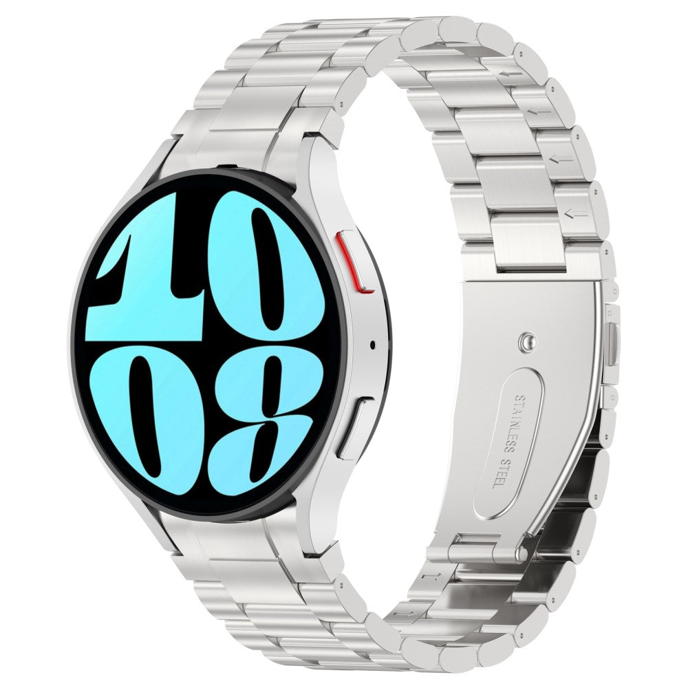 Helt Vildt Elegant Metal Universal Rem passer til Samsung Smartwatch - Sølv#serie_4