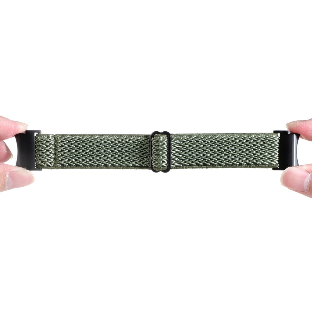 Stilfuld Nylon Universal Rem passer til Samsung Smartwatch - Grøn#serie_9