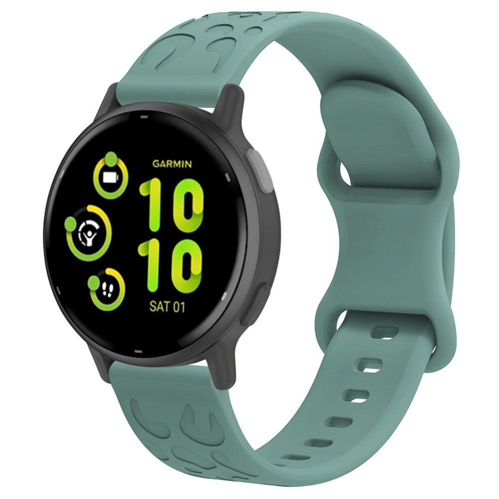 Vildt Fantastisk Silikone Universal Rem passer til Smartwatch - Grøn#serie_10