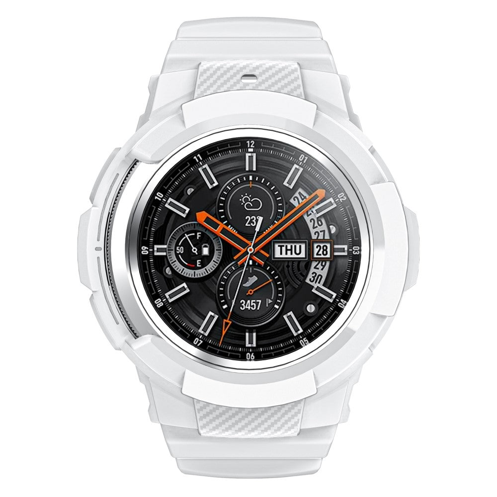 Sejt Silikone Rem passer til Samsung Galaxy Watch 4 Classic (42mm) - Hvid#serie_2