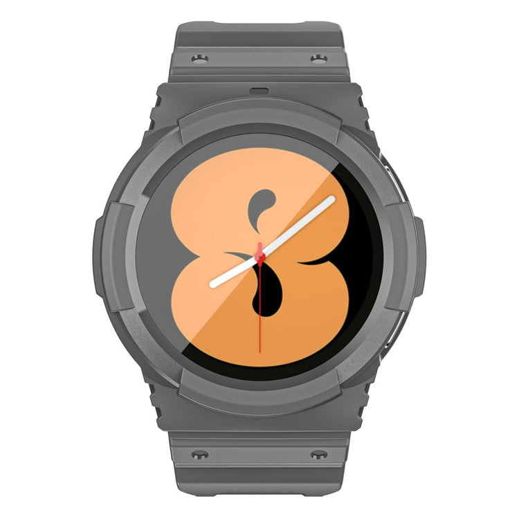 Silikone Universal Rem passer til Samsung Galaxy Watch 4 (40mm) / Samsung Galaxy Watch 5 (40mm) - Sølv#serie_4