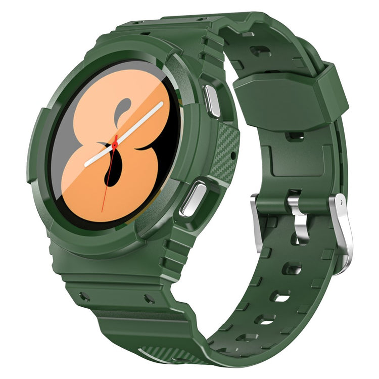 Silikone Universal Rem passer til Samsung Galaxy Watch 4 (40mm) / Samsung Galaxy Watch 5 (40mm) - Grøn#serie_5