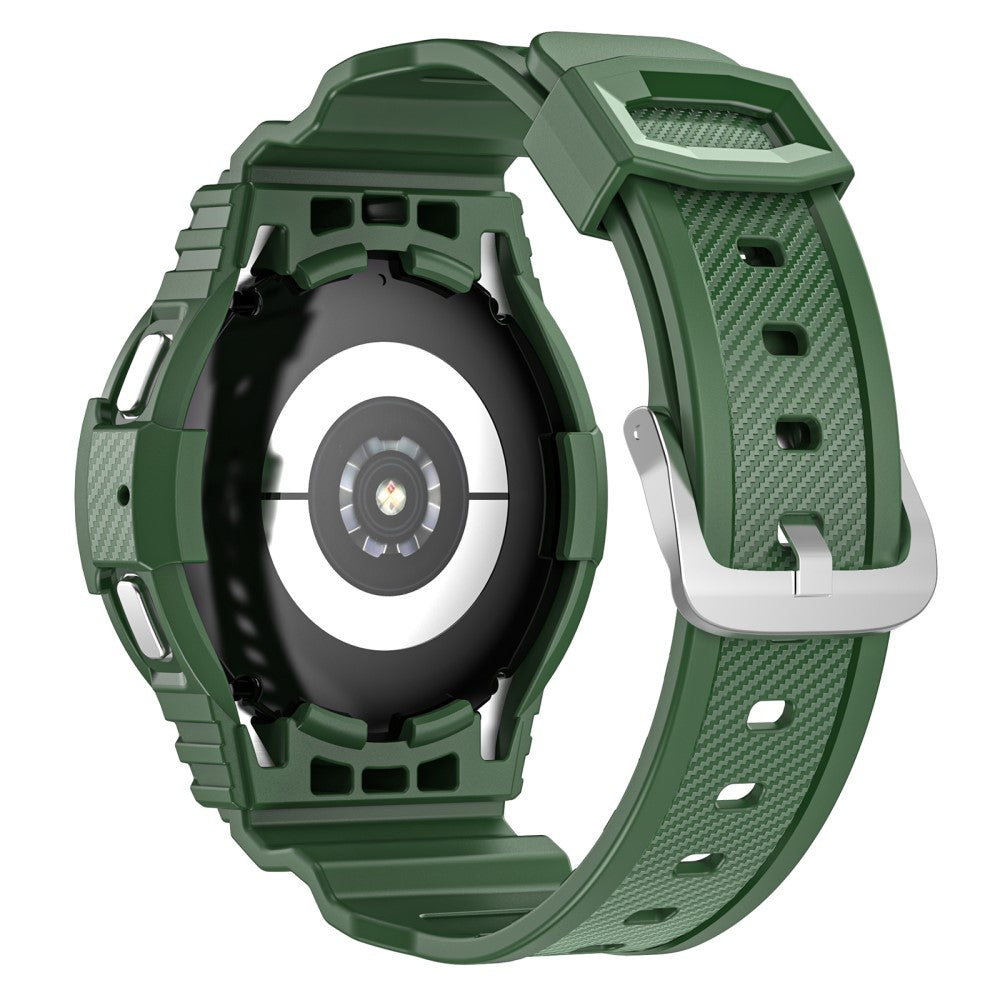 Silikone Universal Rem passer til Samsung Galaxy Watch 4 (40mm) / Samsung Galaxy Watch 5 (40mm) - Grøn#serie_5
