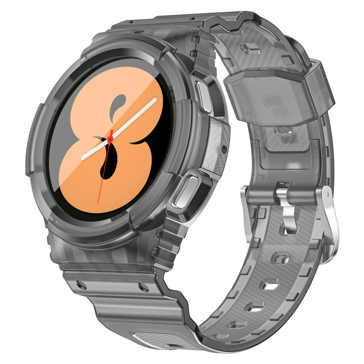 Silikone Universal Rem passer til Samsung Galaxy Watch 4 (40mm) / Samsung Galaxy Watch 5 (40mm) - Sort#serie_6