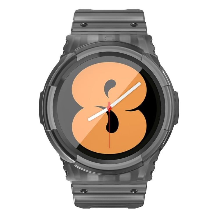 Silikone Universal Rem passer til Samsung Galaxy Watch 4 (40mm) / Samsung Galaxy Watch 5 (40mm) - Sort#serie_6