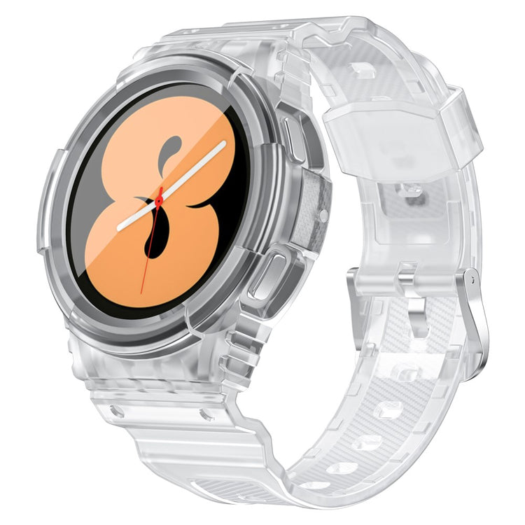 Silikone Universal Rem passer til Samsung Galaxy Watch 4 (40mm) / Samsung Galaxy Watch 5 (40mm) - Gennemsigtig#serie_7