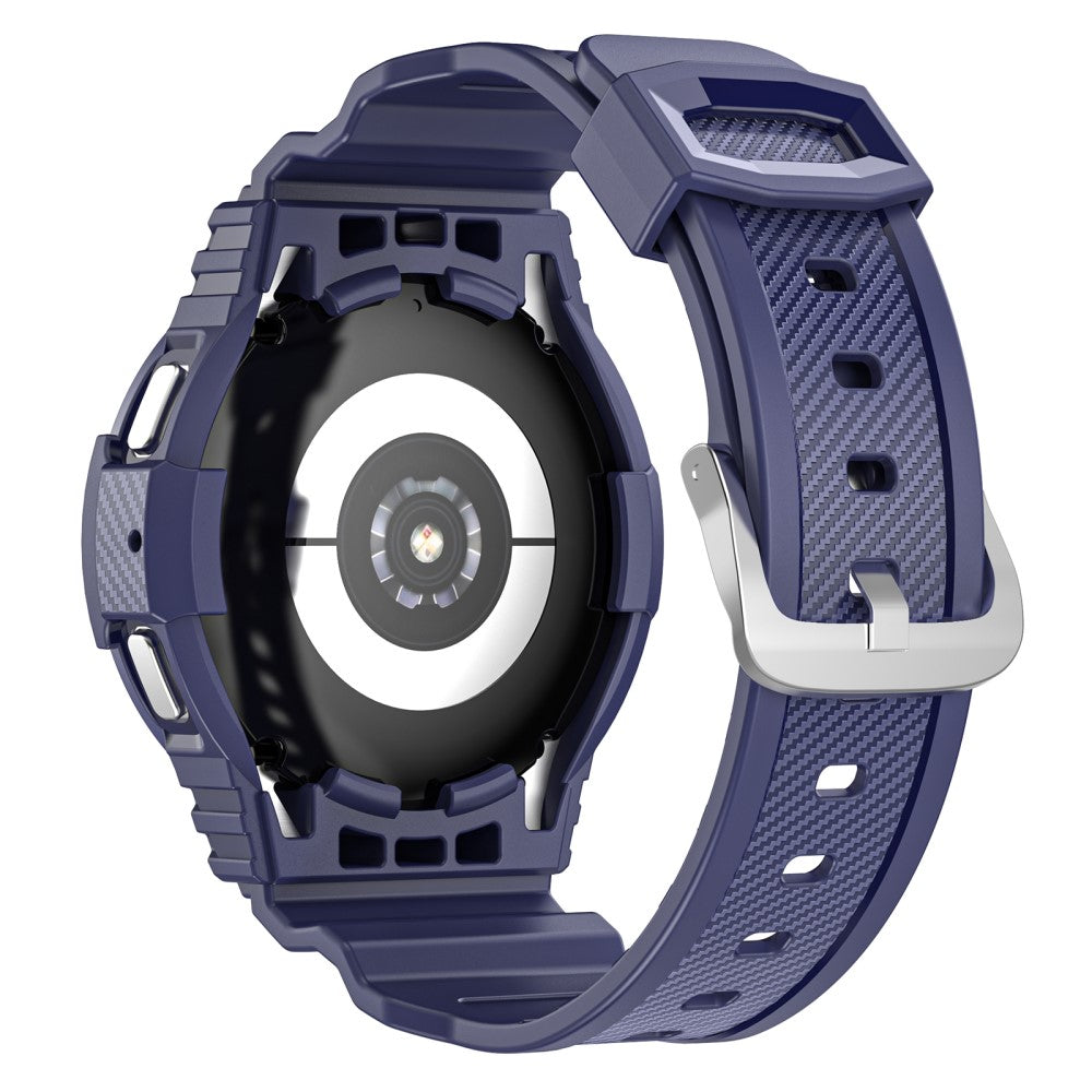 Silikone Universal Rem passer til Samsung Galaxy Watch 4 (40mm) / Samsung Galaxy Watch 5 (40mm) - Blå#serie_8
