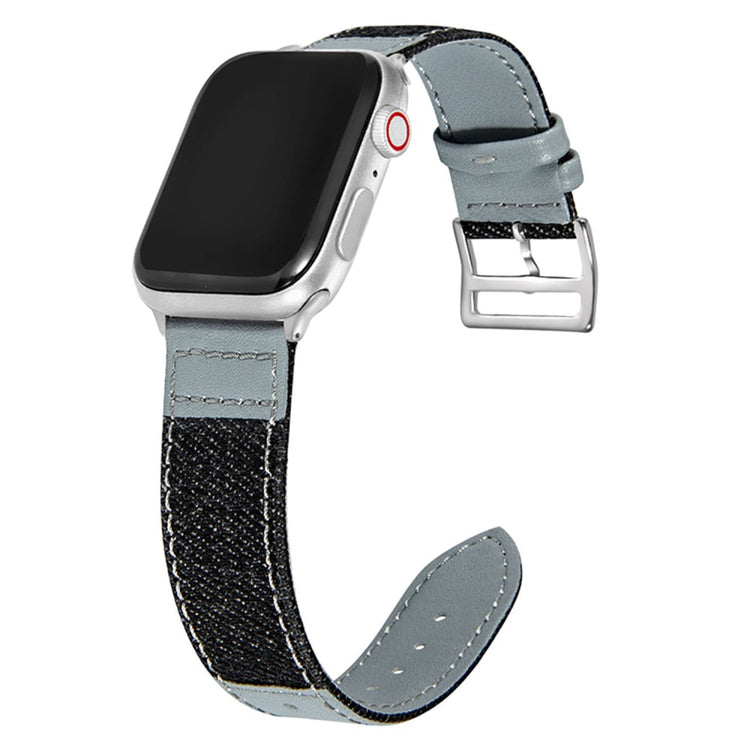 Helt Vildt Fantastisk Nylon Universal Rem passer til Apple Smartwatch - Sølv#serie_1