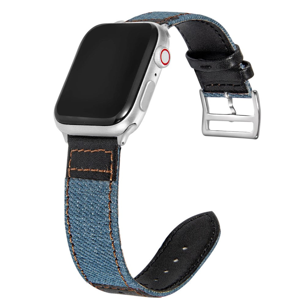 Helt Vildt Fantastisk Nylon Universal Rem passer til Apple Smartwatch - Blå#serie_2
