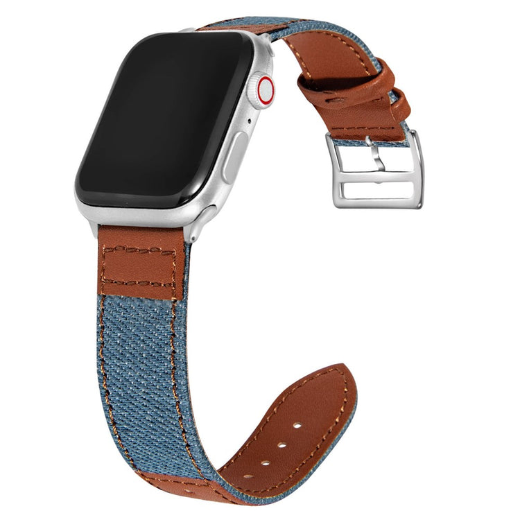 Helt Vildt Fantastisk Nylon Universal Rem passer til Apple Smartwatch - Blå#serie_3