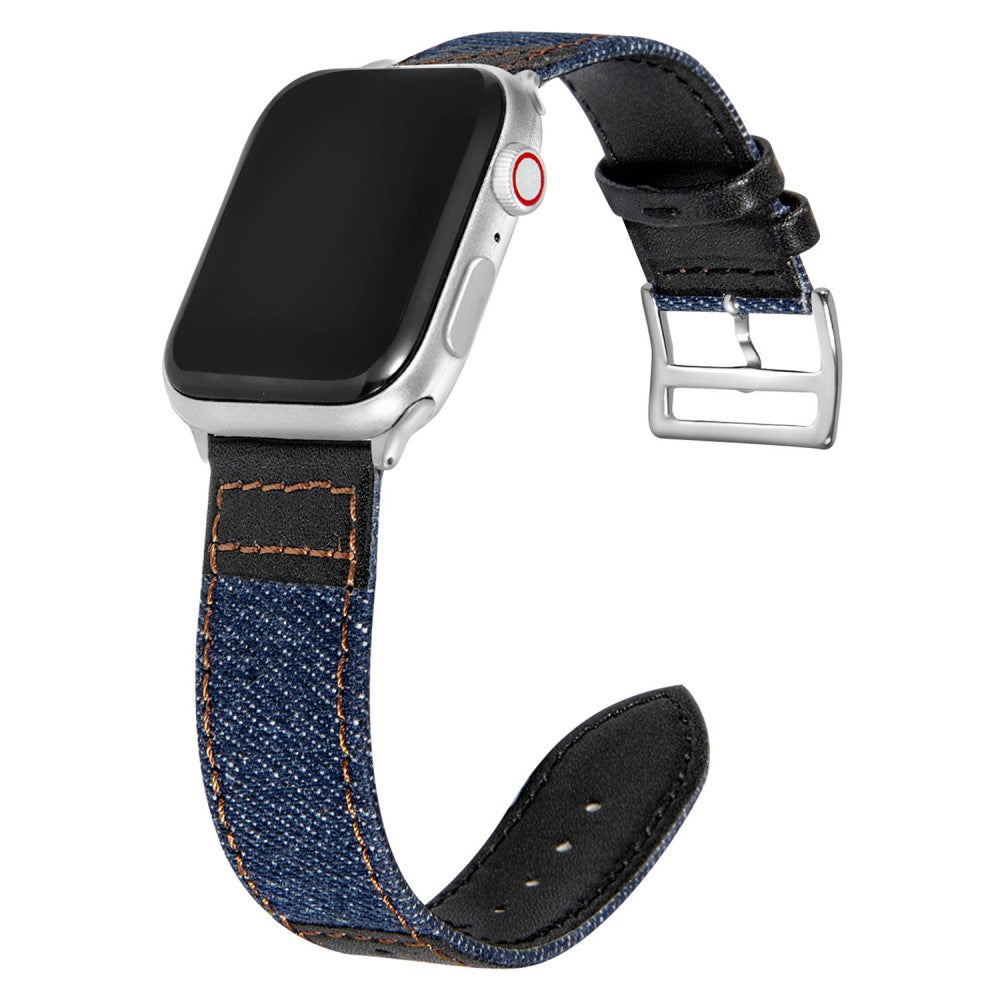 Helt Vildt Fantastisk Nylon Universal Rem passer til Apple Smartwatch - Blå#serie_5