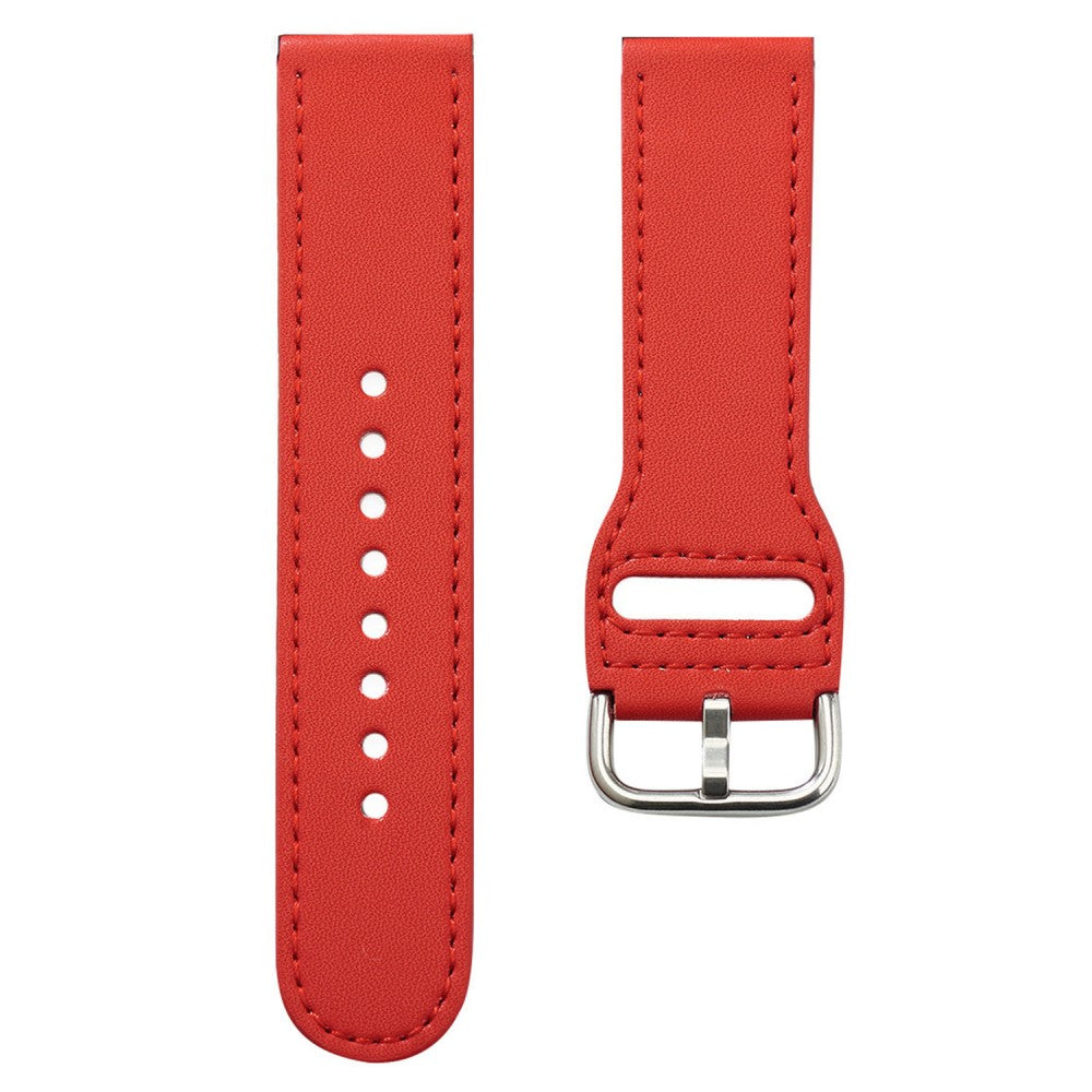 Kønt Kunstlæder Universal Rem passer til Apple Smartwatch - Rød#serie_2