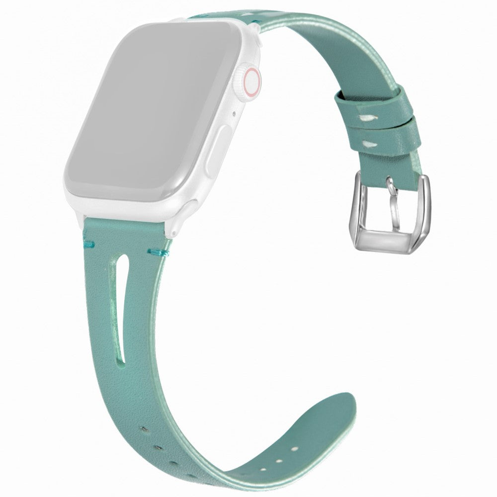 Meget Fantastisk Kunstlæder Universal Rem passer til Apple Smartwatch - Grøn#serie_1