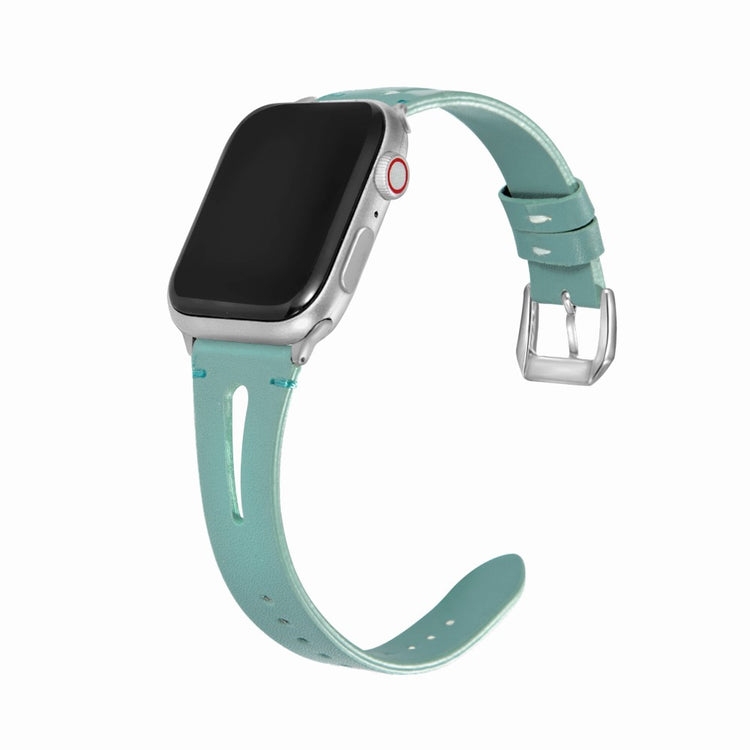 Meget Fantastisk Kunstlæder Universal Rem passer til Apple Smartwatch - Grøn#serie_1