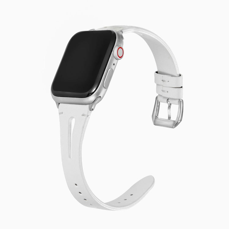 Meget Fantastisk Kunstlæder Universal Rem passer til Apple Smartwatch - Hvid#serie_3