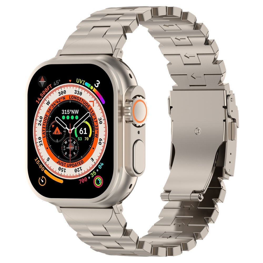 Fint Metal Universal Rem passer til Apple Smartwatch - Sølv#serie_1