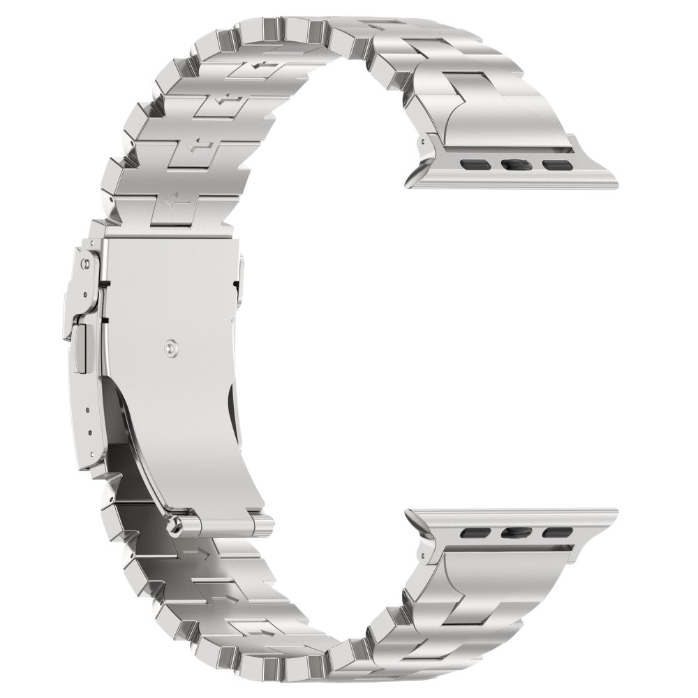 Fint Metal Universal Rem passer til Apple Smartwatch - Sølv#serie_4