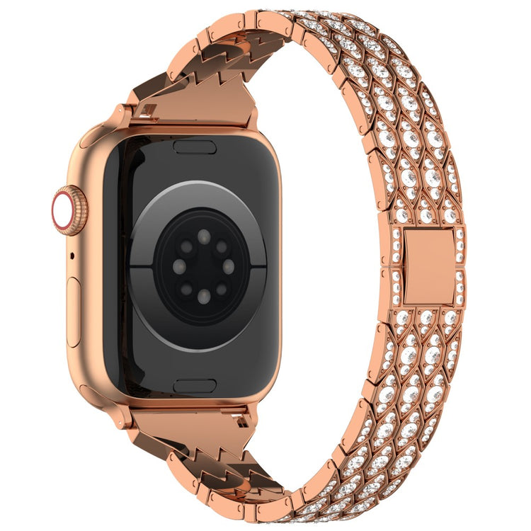 Meget Komfortabel Rhinsten Universal Rem passer til Apple Smartwatch - Pink#serie_3